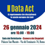 Convegno “Il Data Act: il regolamento che disciplinerà lo spazio europeo dei dati”
